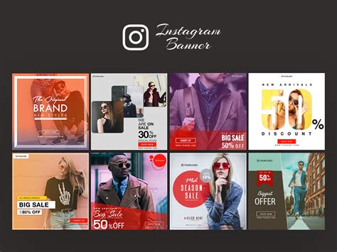 Free Instagram Banner Template - PRINTABLE TEMPLATES