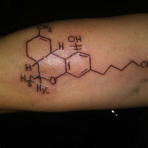 Top 57+ thc chemical compound tattoo best - in.cdgdbentre