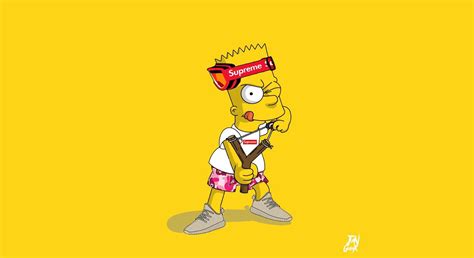 Bart Simpson Supreme Wallpapers - Wallpaper Cave