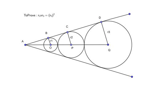 geometry - Circles with common tangent - Mathematics Stack Exchange