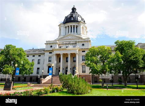 South Dakota State Capitol Building Complex Stock Photo - Alamy