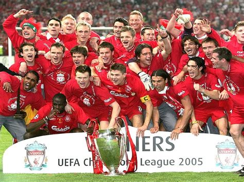 2005 Champions League Final, liverpool squad HD wallpaper | Pxfuel