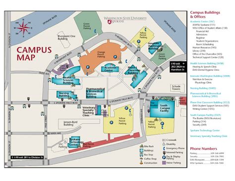 Map Of Washington State University Campus - London Top Attractions Map