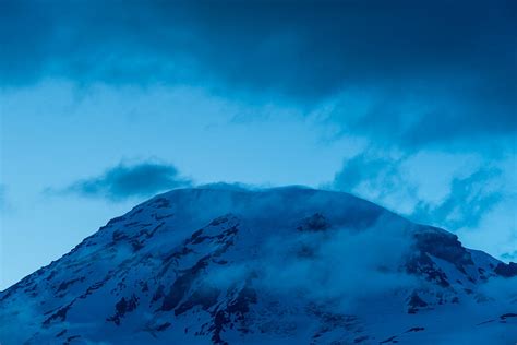 The Summit Mt Rainier Photograph by Steve Gadomski