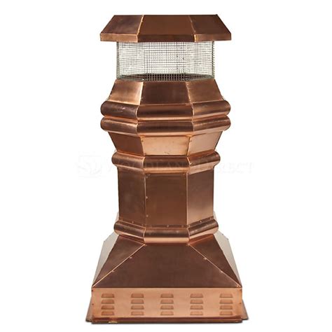 Imperial Copper Chimney Pot | WoodlandDirect.com: Chimney Caps ...