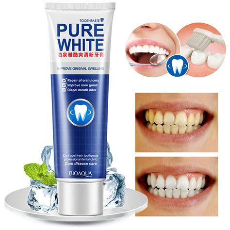 Toothpaste 120g Fresh Oral Tooth Remove Tartar White Teeth Toothbrush ...