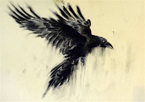 Raven Drawing at GetDrawings | Free download