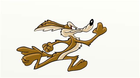 Wile E Coyote Running