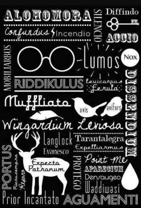 Harry Potter Spells Wallpapers - Wallpaper Cave