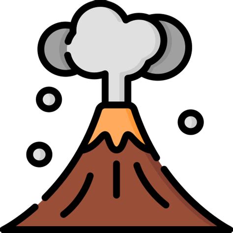 Volcano Special Lineal color icon