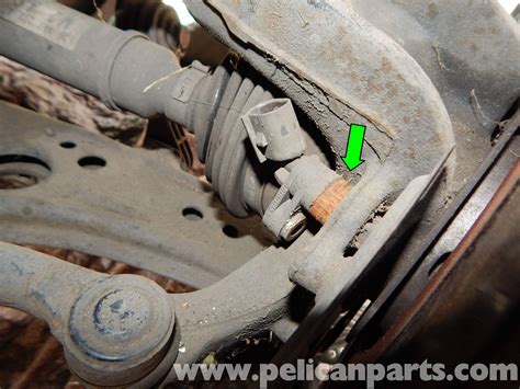 Volkswagen Jetta Mk4 ABS Sensor Replacement | Jetta Mk4 2.0L (1998-2005 ...