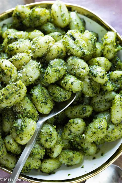 Pesto Gnocchi - Mae's Menu