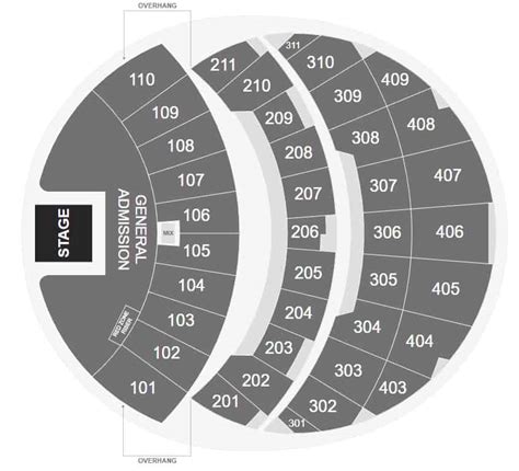 Sphere Las Vegas Seating Chart