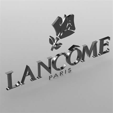 3D lancome logo | CGTrader