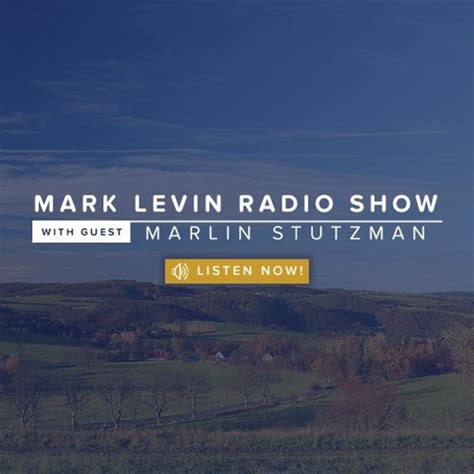 Stream Mark Levin Radio show with guest Marlin Stutzman by Marlin ...