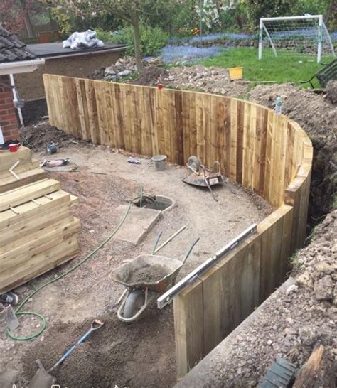 Build Curved Timber Retaining Wall – Wall Design Ideas