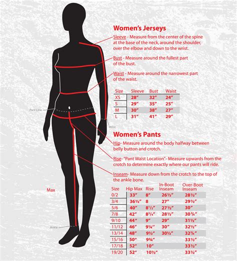 Youth Dirt Bike Pants Size Chart - FLY RACING Sizing Charts - Scott ...