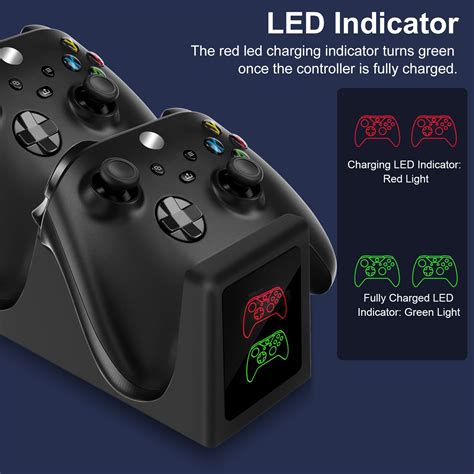 Buy Controller Charging Station for Xbox Series S/X, EEEkit Charger ...