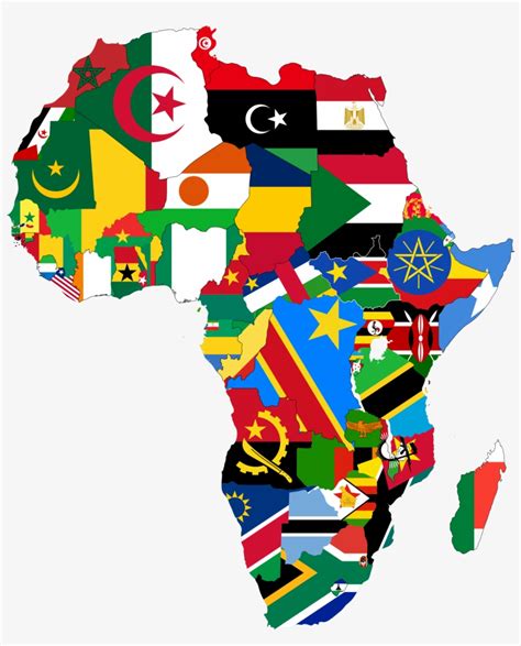 Africa Map Flags Cute Free New Photos Blank Map Of Africa Blank Map ...