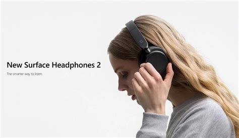 Microsoft’s new Surface Headphones 2 are coming with improved battery life