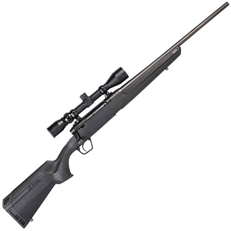 Savage Arms Axis XP Compact with Weaver Scope Black Bolt Action Rifle ...