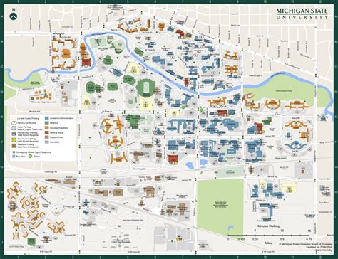 Michigan State University Campus Map - Zip Code Map