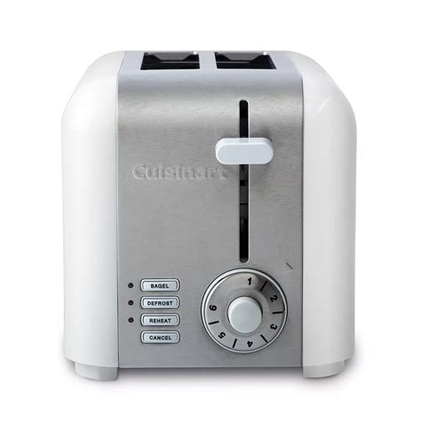 Cuisinart 2-Slice Compact Toaster - White Stainless | The Home Depot Canada