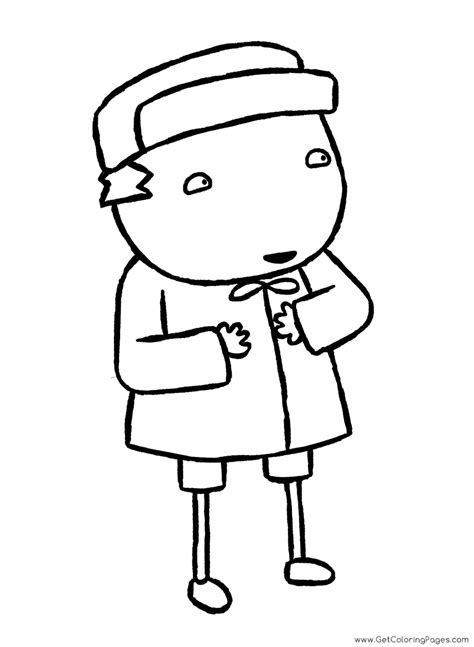 Sarah And Duck Coloring Pages at GetColorings.com | Free printable ...