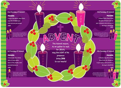 View Catholic Christmas Advent Wreath With Candles PNG