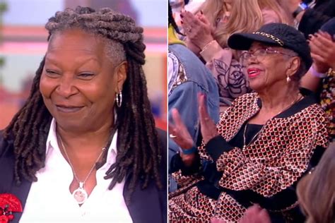 Whoopi Goldberg gets emotional on 'The View' over family reunion