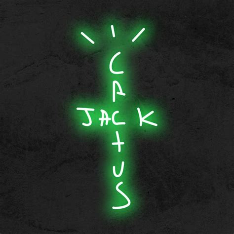 "Cactus Jack" is the must-have neon sign for all fans of Cactus Jack ...