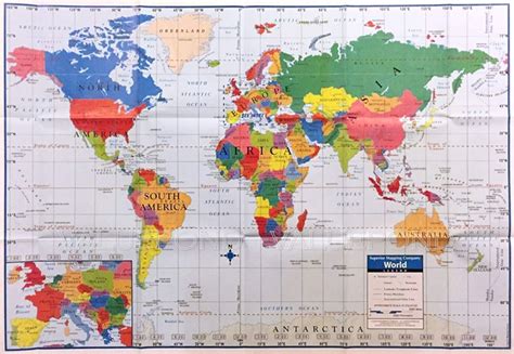 Wall World Map With Countries