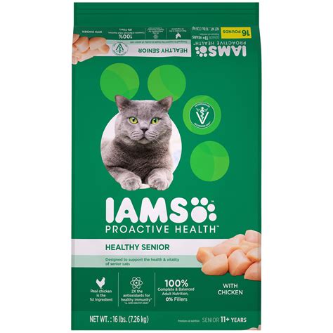 Iams ProActive Health Senior Plus Cat Food | Petco