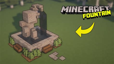 Minecraft Water Fountain