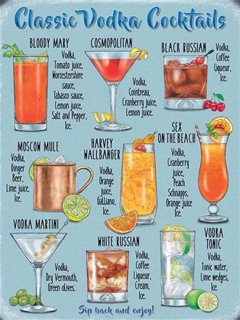 16 Great Cocktail Recipes You Should Know | Classic vodka cocktails ...