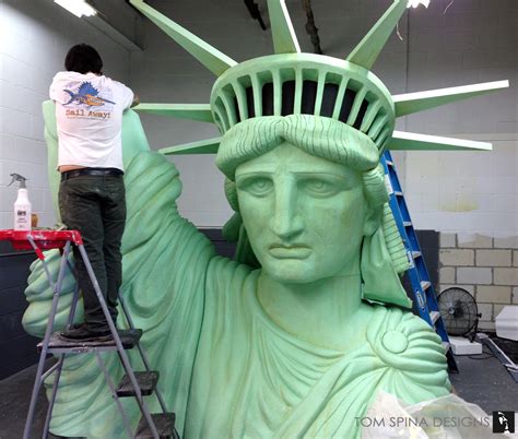 Foam Statue of Liberty Event Prop Sculpture - Tom Spina Designs » Tom ...