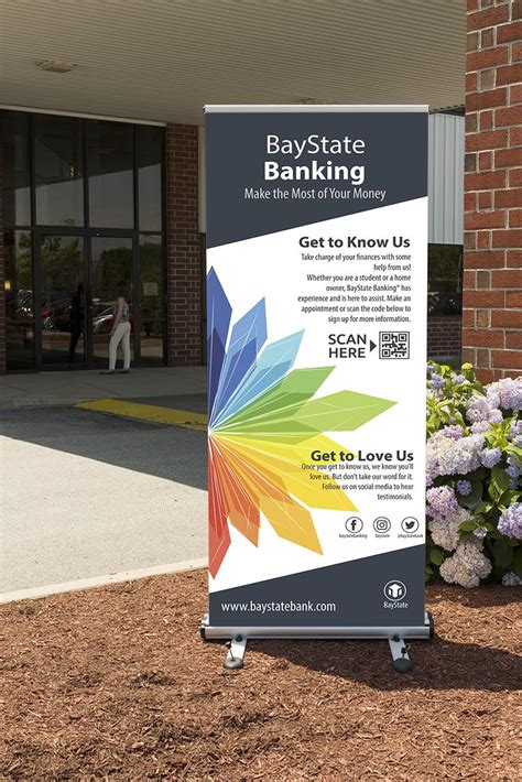 Outdoor Retractable Banner Stand | Double-Sided Graphics