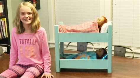 How to Build an American Girl Doll Bunk Bed – LRN2DIY