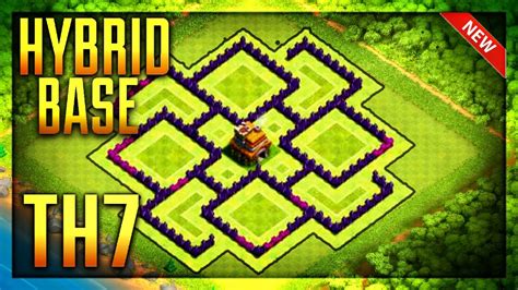 Town Hall 7 Hybrid Base Defense (CoC) Th7 Cup Base 2017 / Town Hall 7 ...