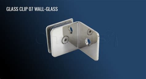 Glass Clip 07 Wall Glass - Onassis Hardware