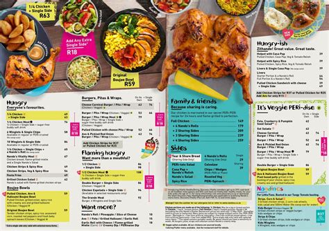 Nando's Menu Prices & Specials