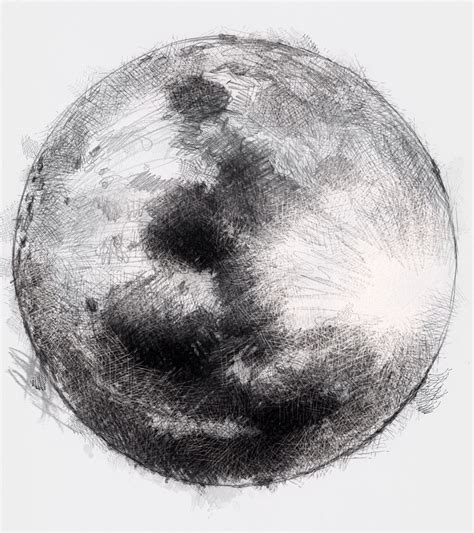 Moon Pencil Sketch: A Guide for Beginners