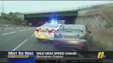 Must-See Videos: Wild police chase in England - ABC11 Raleigh-Durham