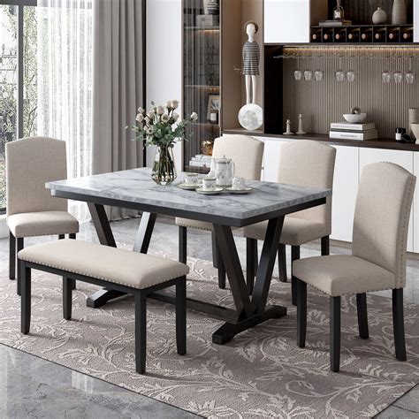 Modern Wooden Polish Dining Table Sets at Best affordable Price.