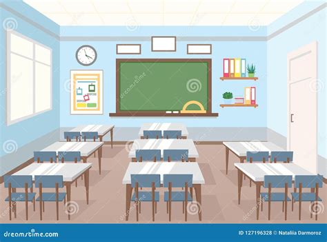 Almost Empty Classroom Clipart