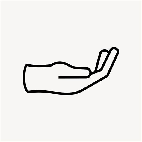 Helping hand icon, charity graphic | Free Icons - rawpixel