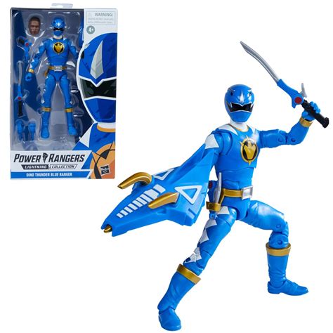 Power Rangers Lightning Collection Dino Thunder Blue Ranger 6-Inch ...