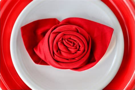 Elegant Napkin Rose Fold (So EASY!)