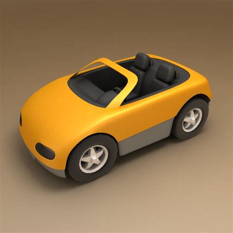 3d toy car model