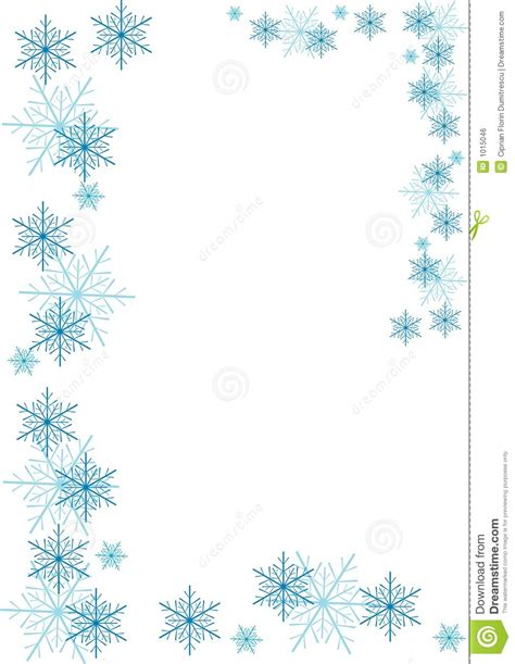 Snowflake Border Clipart for Free – 101 Clip Art